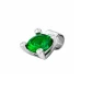 Дамски висулка от 925 Сребро - с форма Други - Цирконий - Зелен