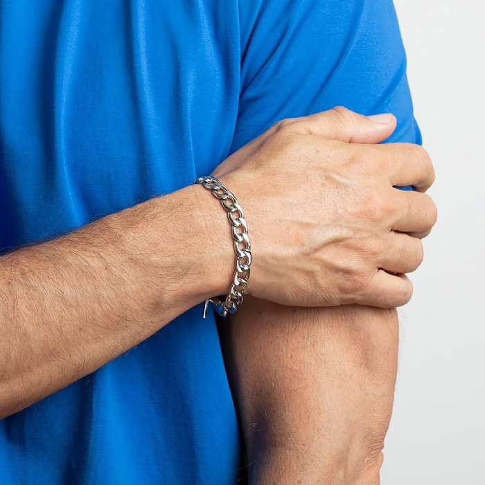 Мъжки гривна от 316l Медицинска стомана - с форма