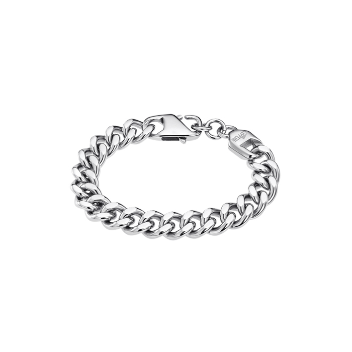 Мъжки гривна от 316l Медицинска стомана - с форма - - Полирана повърхност