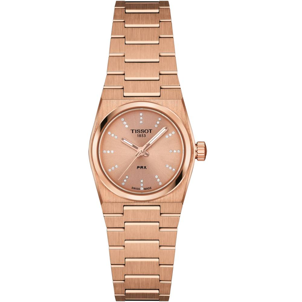 Дамски ръчен часовник с кварцов механизъм - корпус от Стомана - Стоманена верижка - цвят Розово Злато Розово Злато