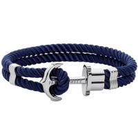 Дамски гривна Paul Hewitt PH-FB-0040-L от Marinium ocean steel - с форма Котва - - Рециклирана стомана / Злато