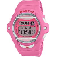 Дамски ръчен часовник с кварцов механизъм - корпус от Полимер - Полимер - цвят Сив Розов