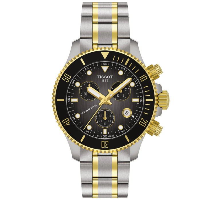 Унисекс ръчен часовник с кварцов механизъм - корпус от Стомана - Стоманена верижка - цвят Черен