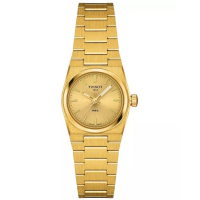 Дамски ръчен часовник с кварцов механизъм - корпус от Стомана - Стоманена верижка - цвят Злато