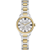 Дамски ръчен часовник с кварцов механизъм - корпус от Стомана - Стоманена верижка - цвят Сив