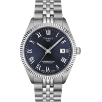 Мъжки ръчен часовник с автоматичен механизъм - корпус от Стомана - цвят Син