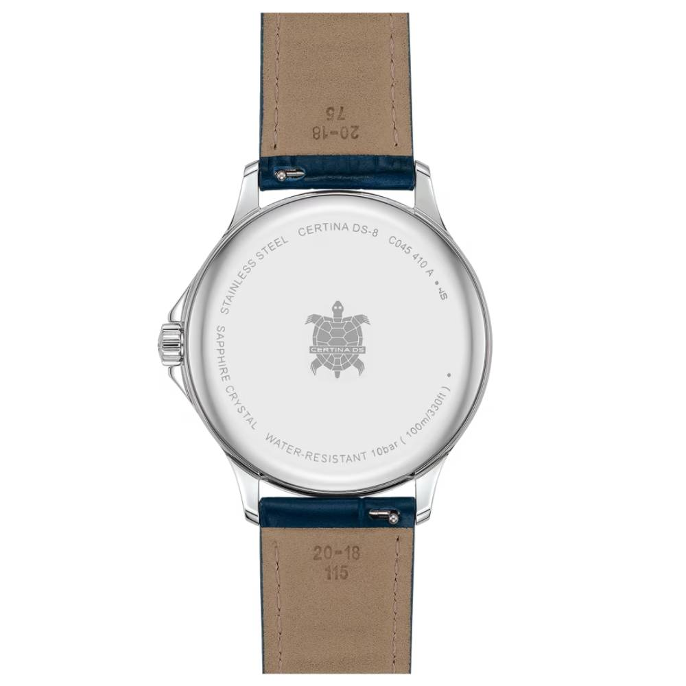 Мъжки ръчен часовник с кварцов механизъм - корпус от Стомана - цвят Син