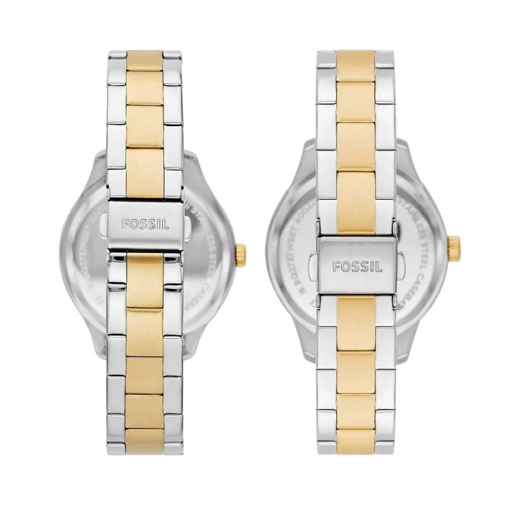 Унисекс ръчен часовник с кварцов механизъм - корпус от Стомана - Стоманена верижка - цвят Сребрист