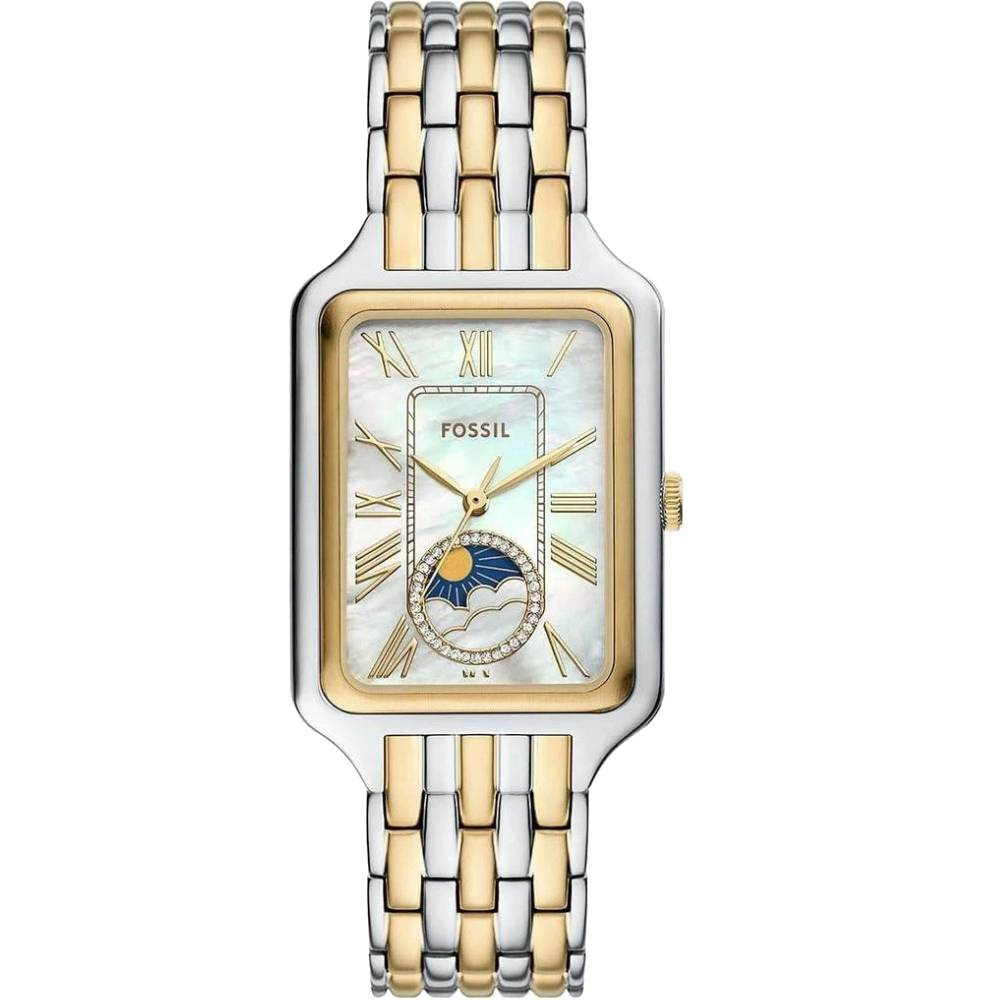 Дамски ръчен часовник с кварцов механизъм - корпус от Стомана - Стоманена верижка - цвят Седеф