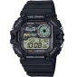 Casio WS-1700H-1AVEF Casio Collection - Мъжки ръчен часовник с кварцов механизъм - корпус от Полимер - Полимер