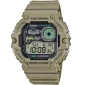 Casio WS-1700H-5AVEF Casio Collection - Мъжки ръчен часовник с кварцов механизъм - корпус от Полимер - Полимер