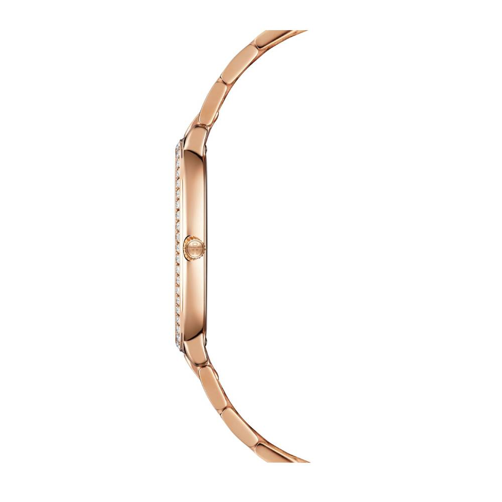 Дамски ръчен часовник с кварцов механизъм - корпус от Стомана - Стоманена верижка - цвят Сребрист