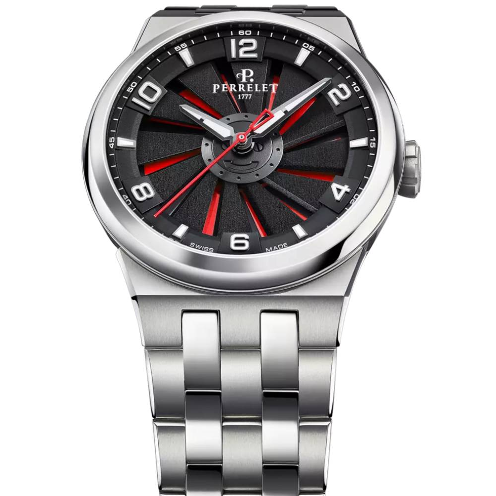 Мъжки ръчен часовник с автоматичен механизъм - корпус от Титан - Титаниева верижка