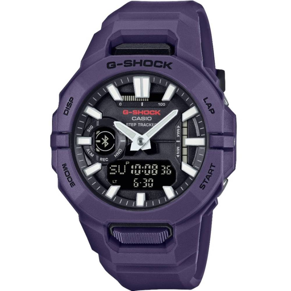 Casio GBA-950-2AER G-Shock G-Squad Bluetooth - Мъжки ръчен часовник с кварцов механизъм - корпус от Полимер - Полимер - цвят Черен