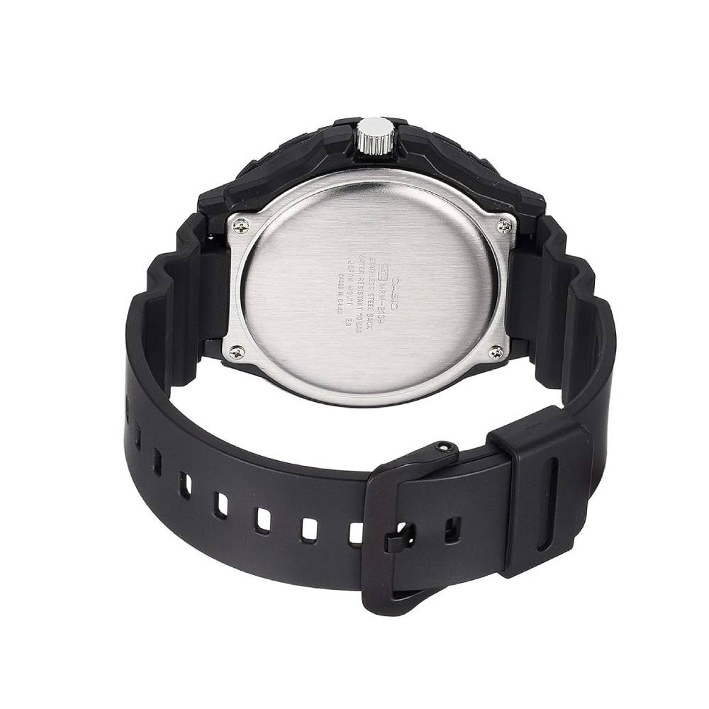 Casio MRW-230H-1E2VEF - Мъжки ръчен часовник с кварцов механизъм - корпус от Полимер - Полимер - цвят Черен