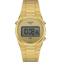 Унисекс ръчен часовник с кварцов механизъм - корпус от Стомана - Стоманена верижка - цвят Черен