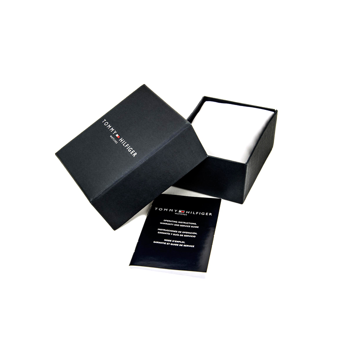 Дамски ръчен часовник с кварцов механизъм - корпус от Стомана - Естествена кожа - цвят Черен Черен