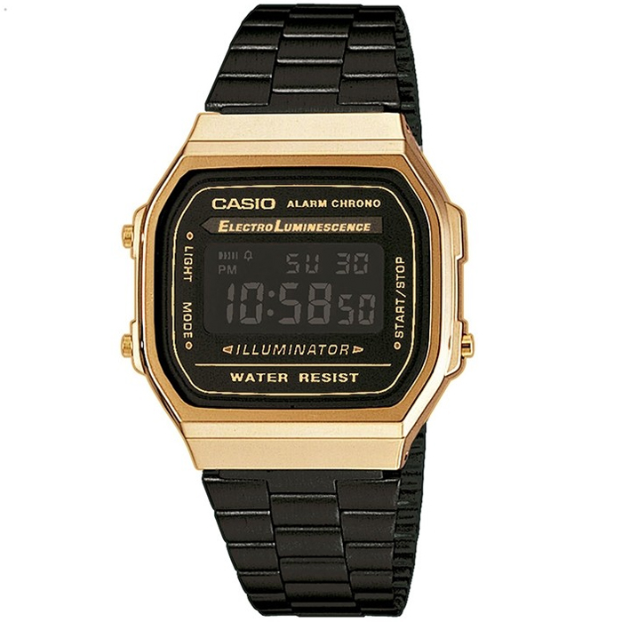 Casio A168WEGB-1BEF Vintage Collection Illuminator