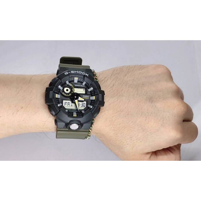 Casio GA-710TU-1AER Orologio Due Colori Di Utilità - G-Shock